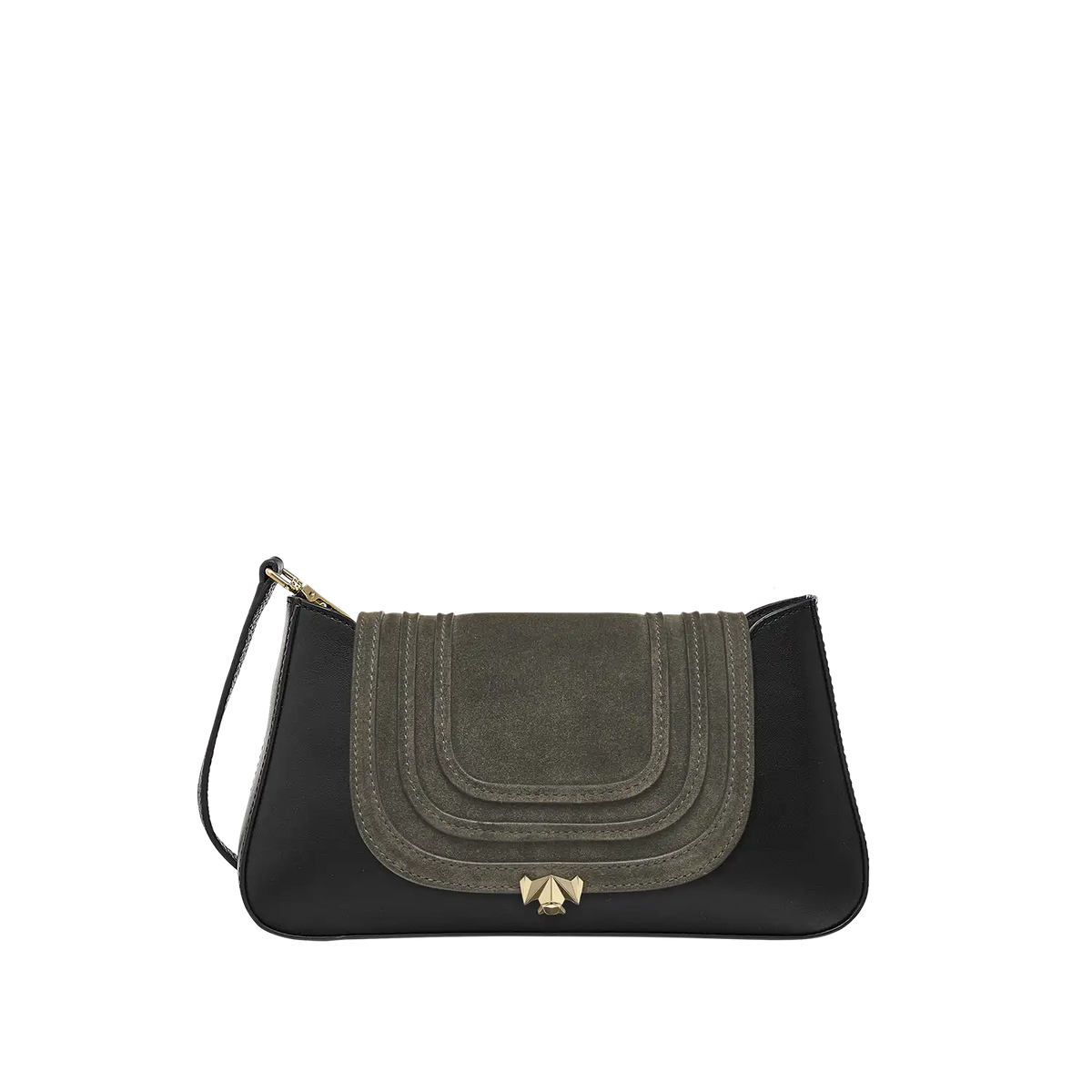 Wechselklappe - Mini Great Moss - grau-braun