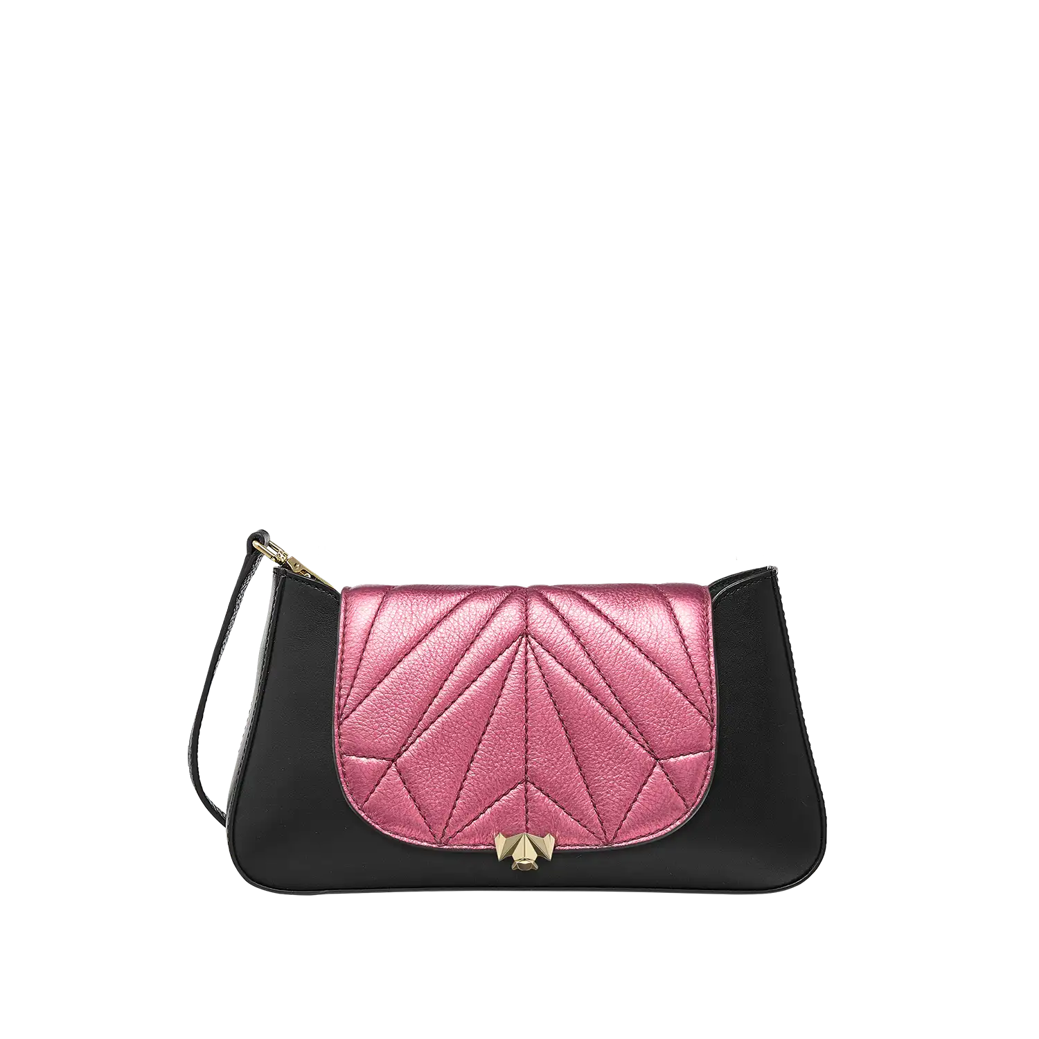 Wechselklappe - Mini Kinda Metallic Mulberry - pink-metallic