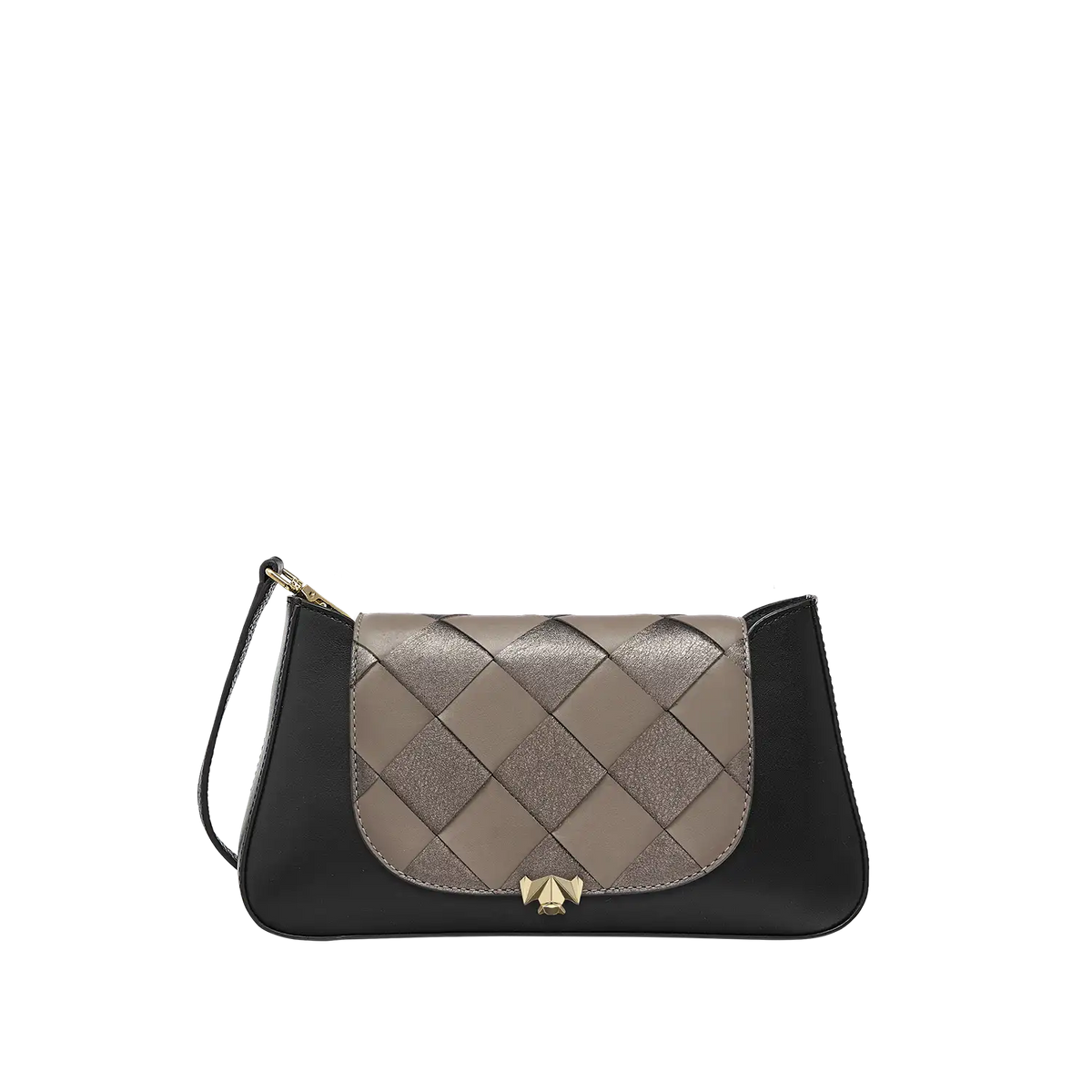 Wechselklappe - Mini La Segreta - taupe-bronze