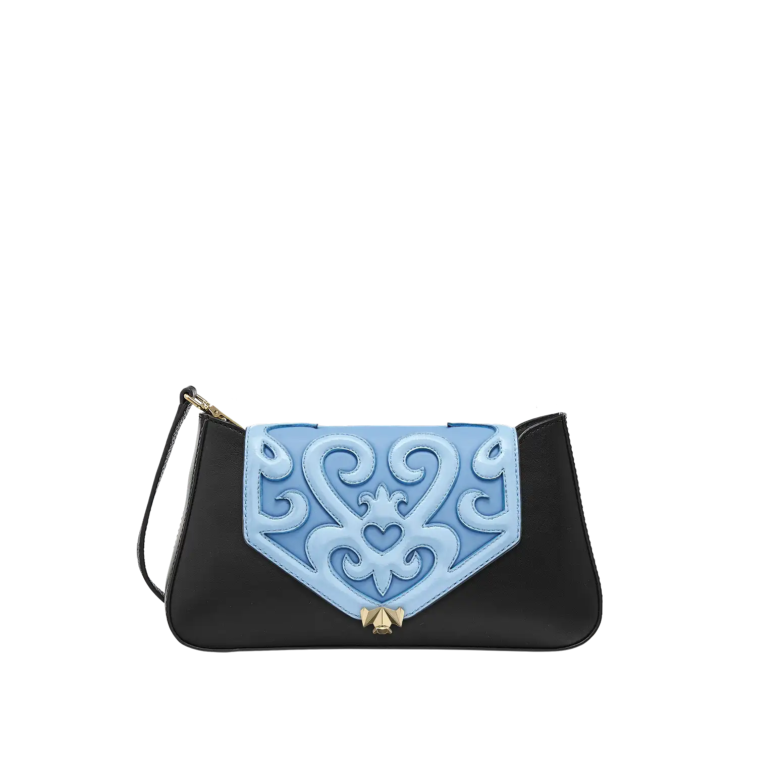 Wechselklappe - Mini Love Story - hellblau