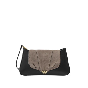 Wechselklappe - Mini Milky Solitair - taupe