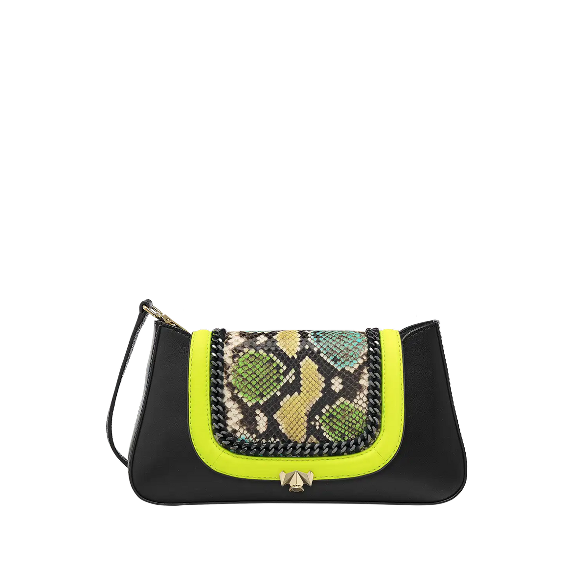 Wechselklappe - Mini Venom Neon - gelb-bunt