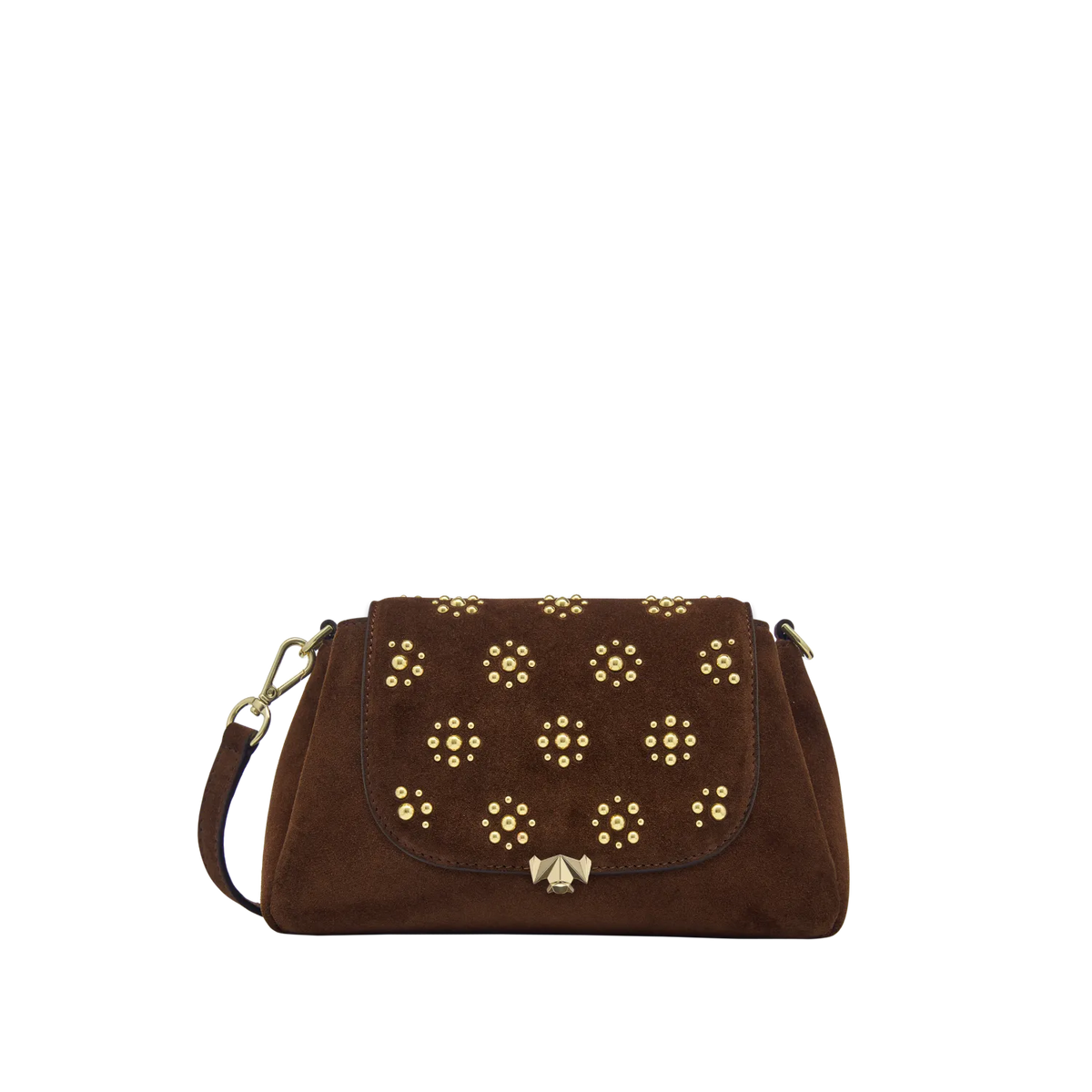 Wechselklappe - Mini Rebel Bloom - braun