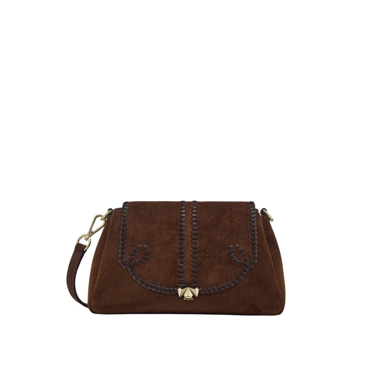 Wechselklappe - Mini Saddle Grace - braun
