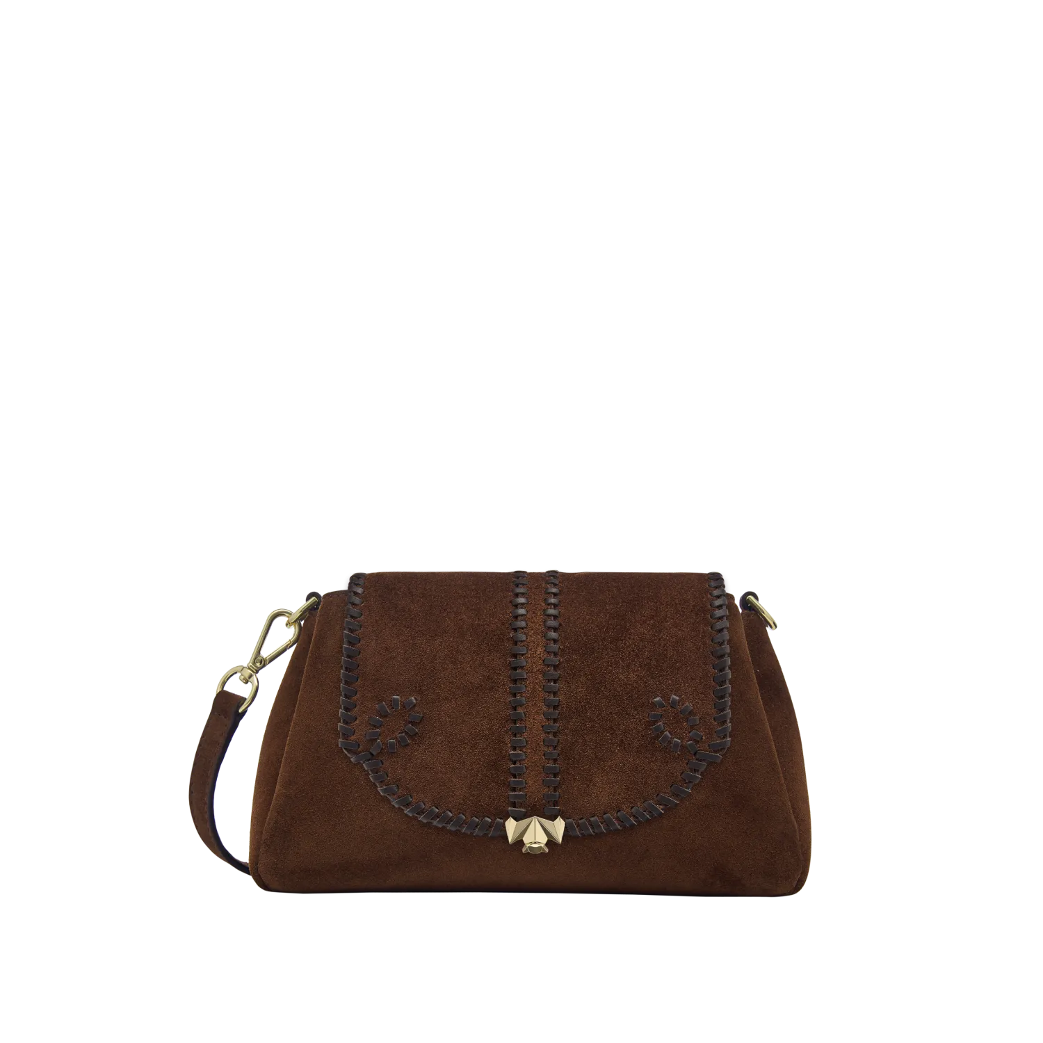 Wechselklappe - Mini Saddle Grace - braun