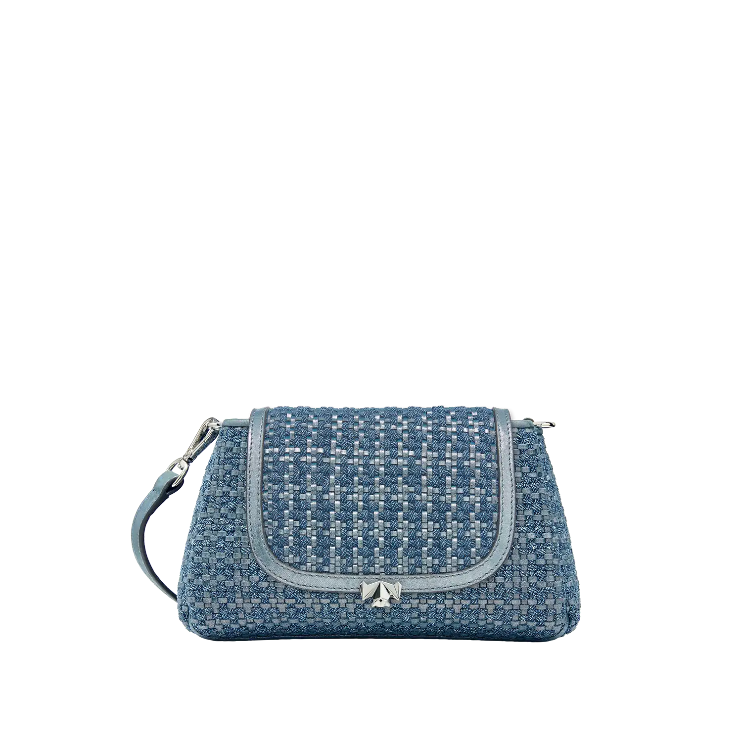 SC Wechselklappe - Mini Blue Bling - blau-metallic