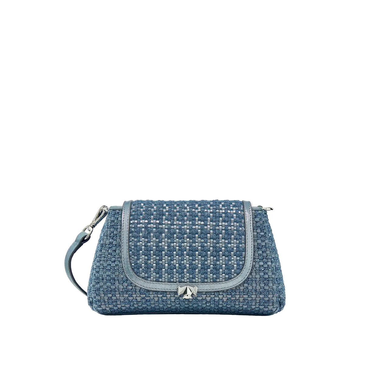 SC Wechselklappe - Mini Blue Bling - blau-metallic