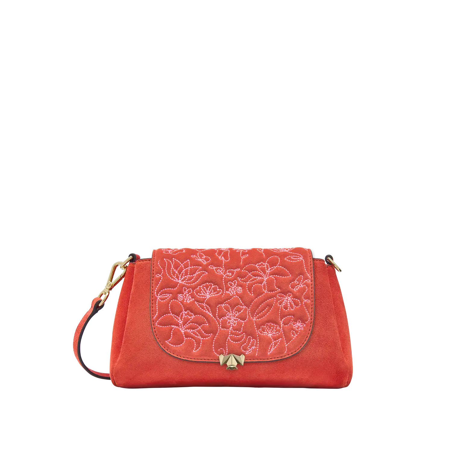 Taschenkoerper Mini Triple - koralle