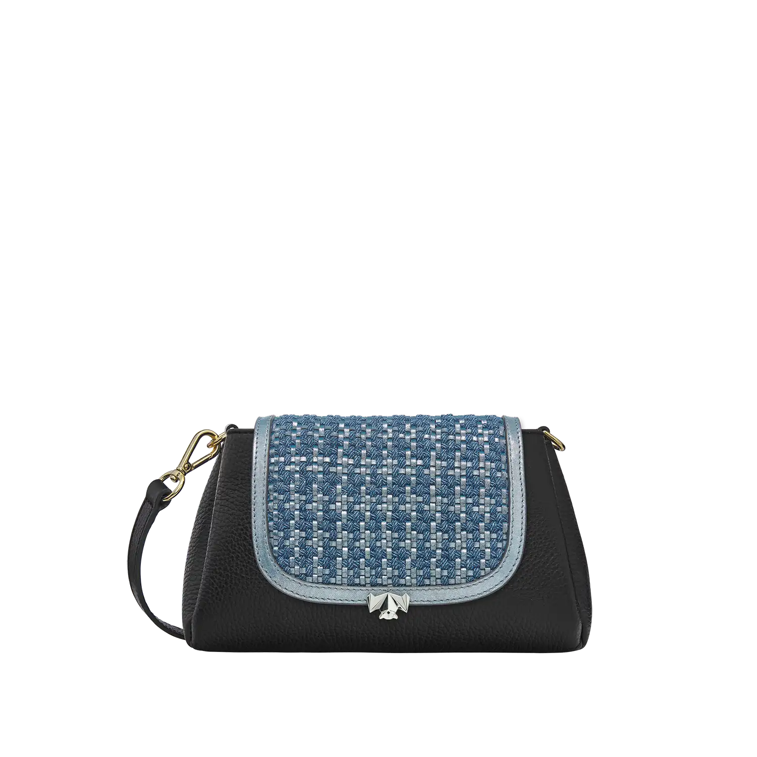 SC Wechselklappe - Mini Blue Bling - blau-metallic