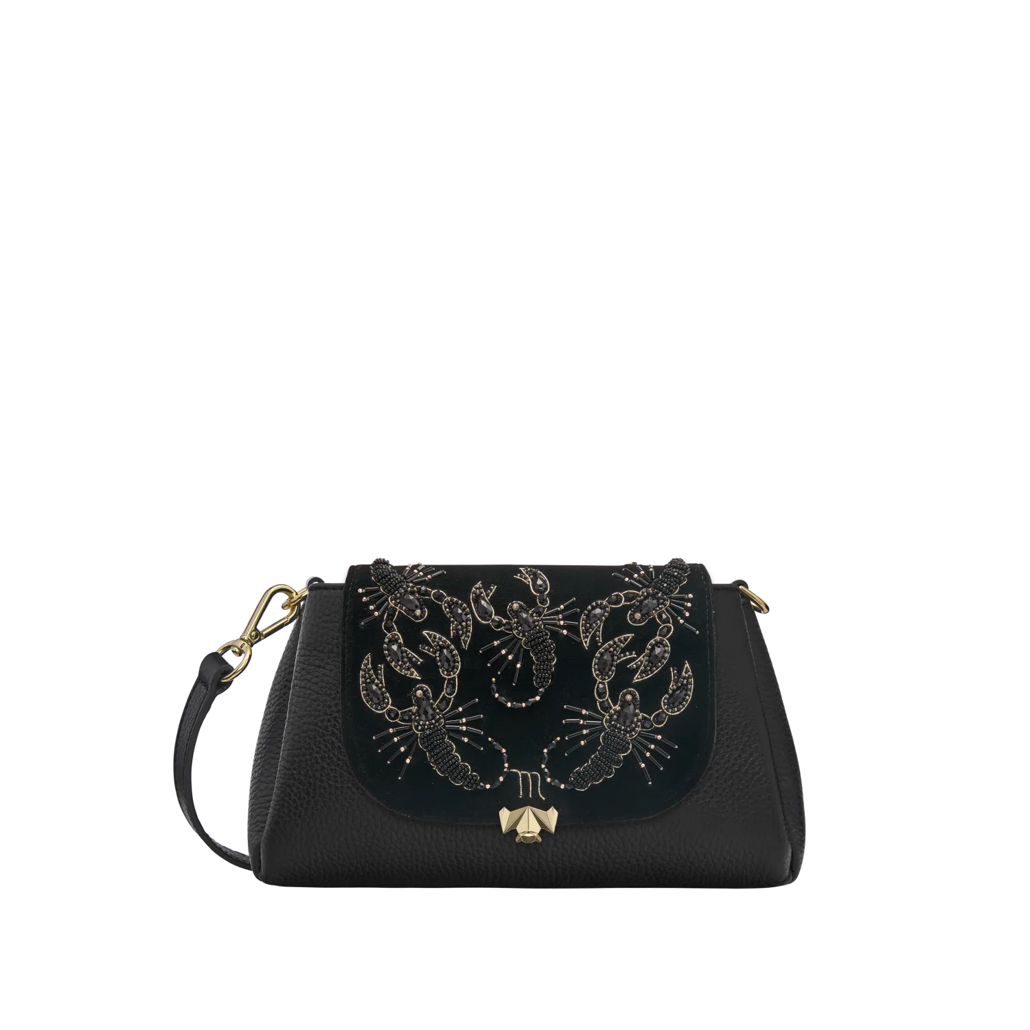 Wechselklappe - Mini Gilded Scorpion - schwarz