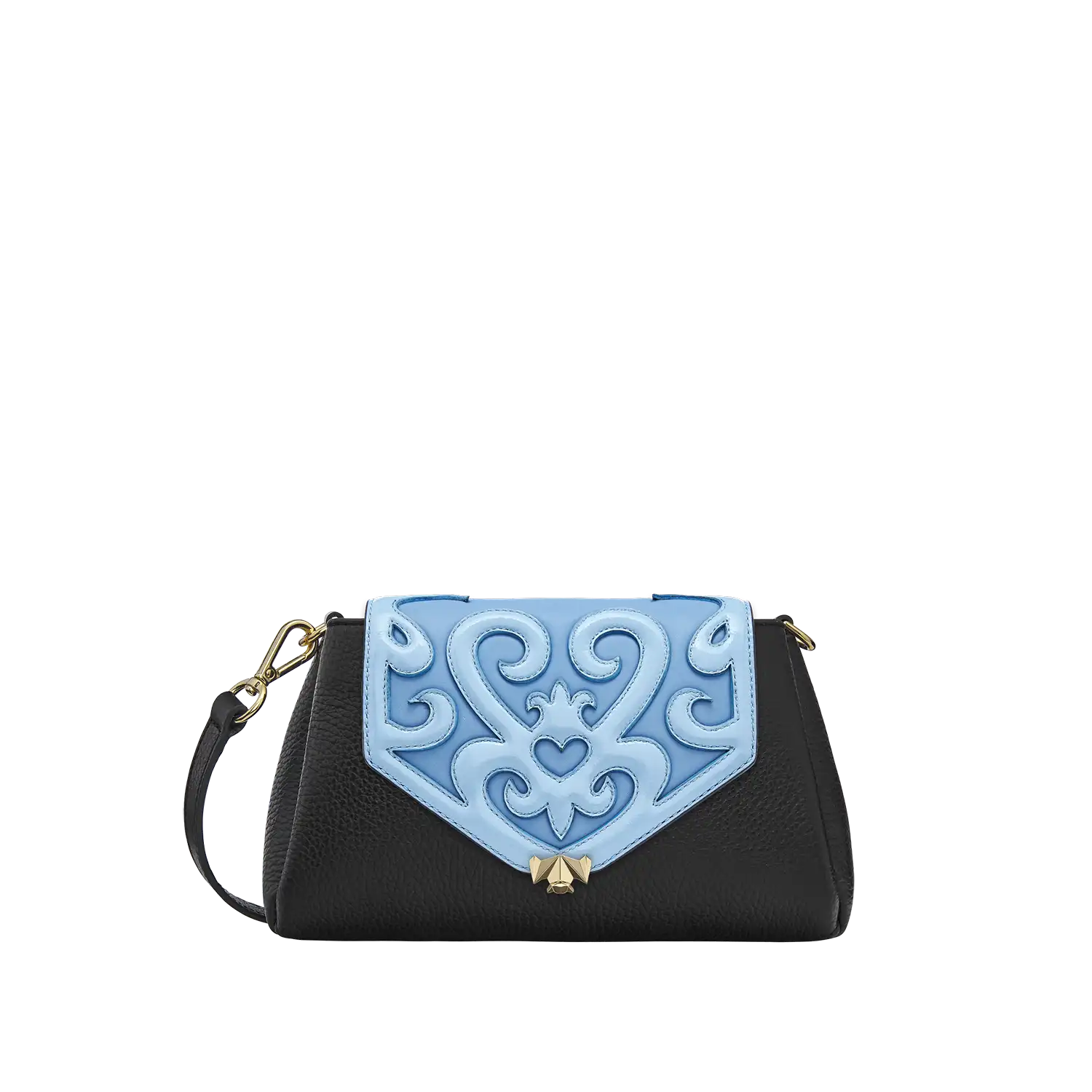 Wechselklappe - Mini Love Story - hellblau