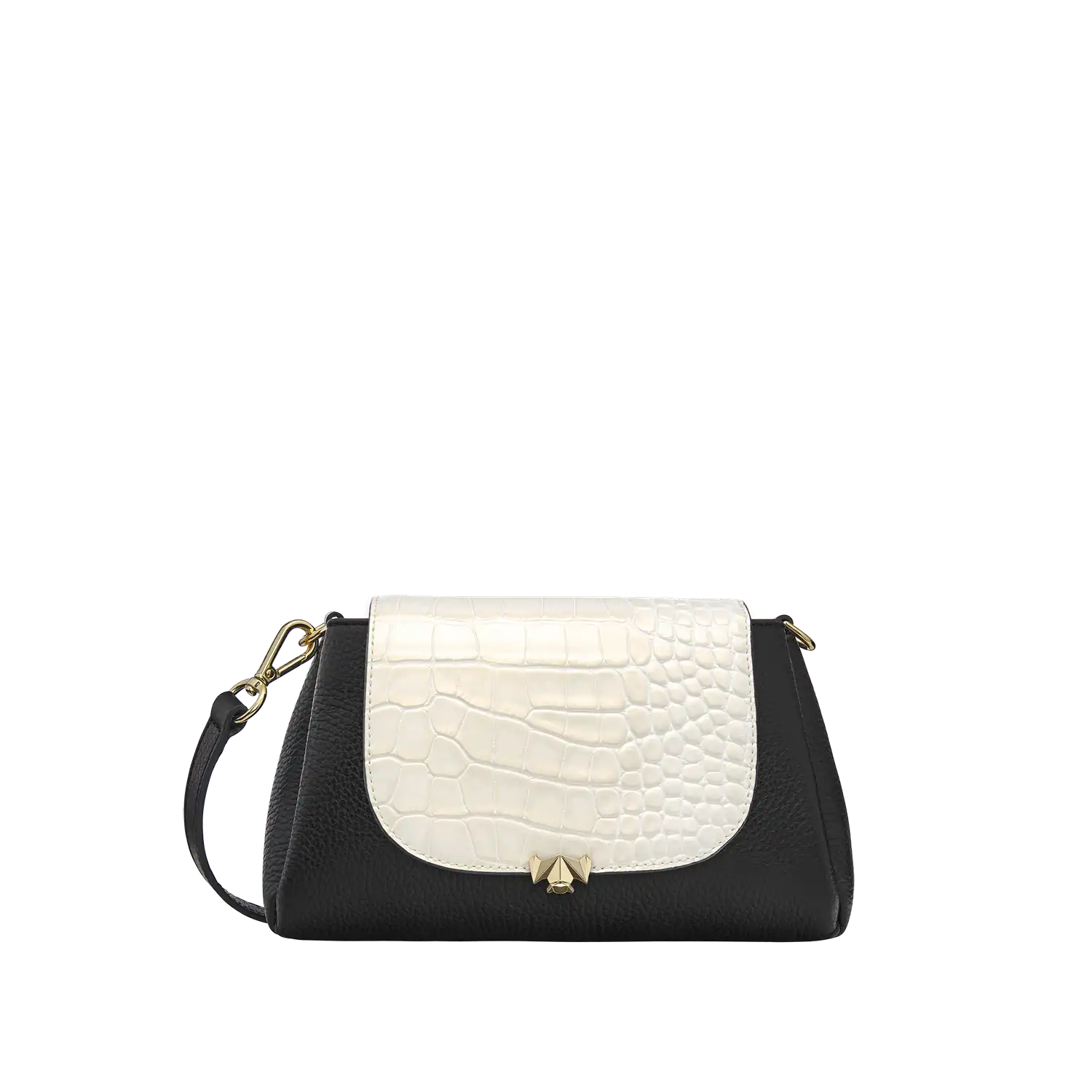 Wechselklappe - Mini Shy Princess - perlmutt-croco