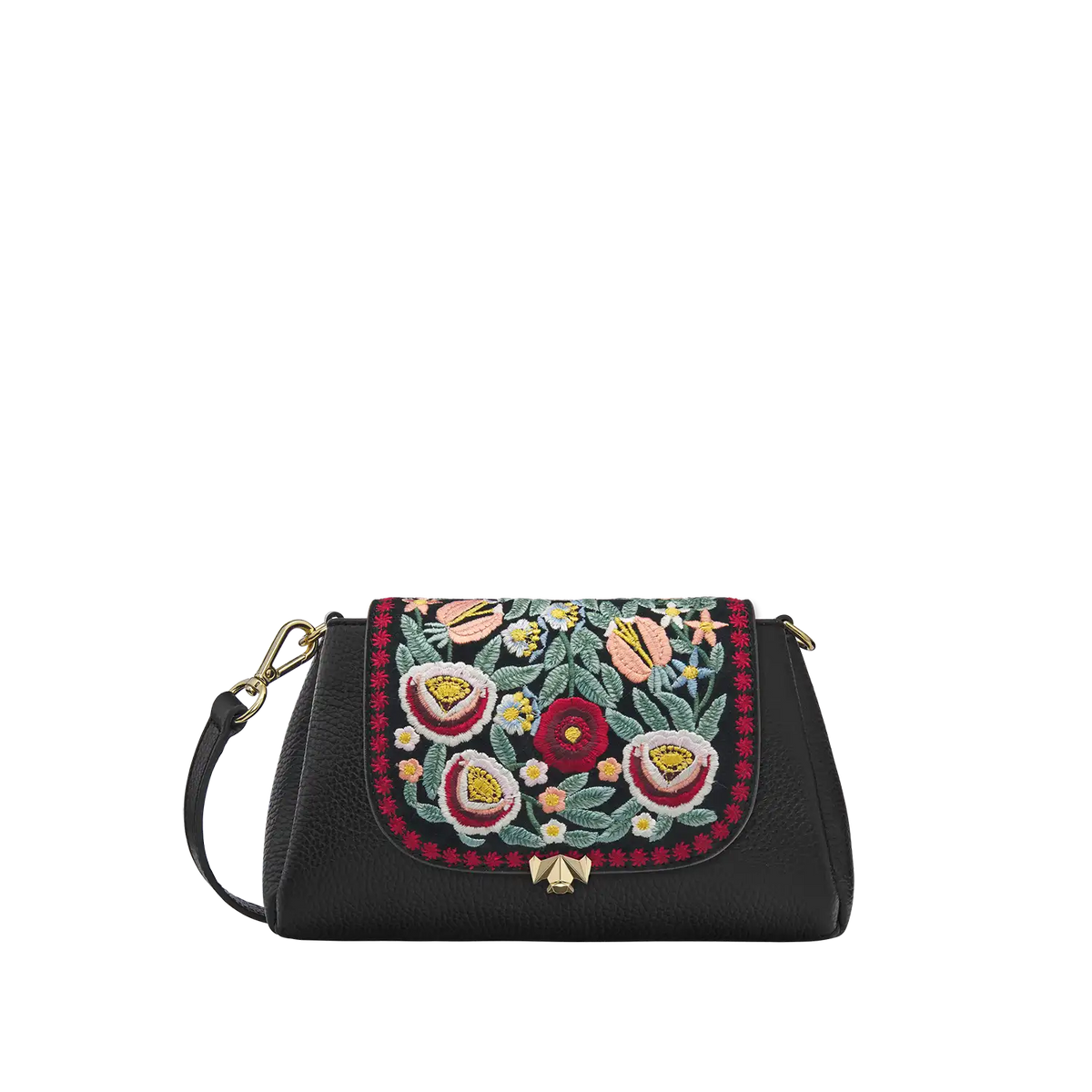 Wechselklappe - Mini So Romantic - schwarz-bunt