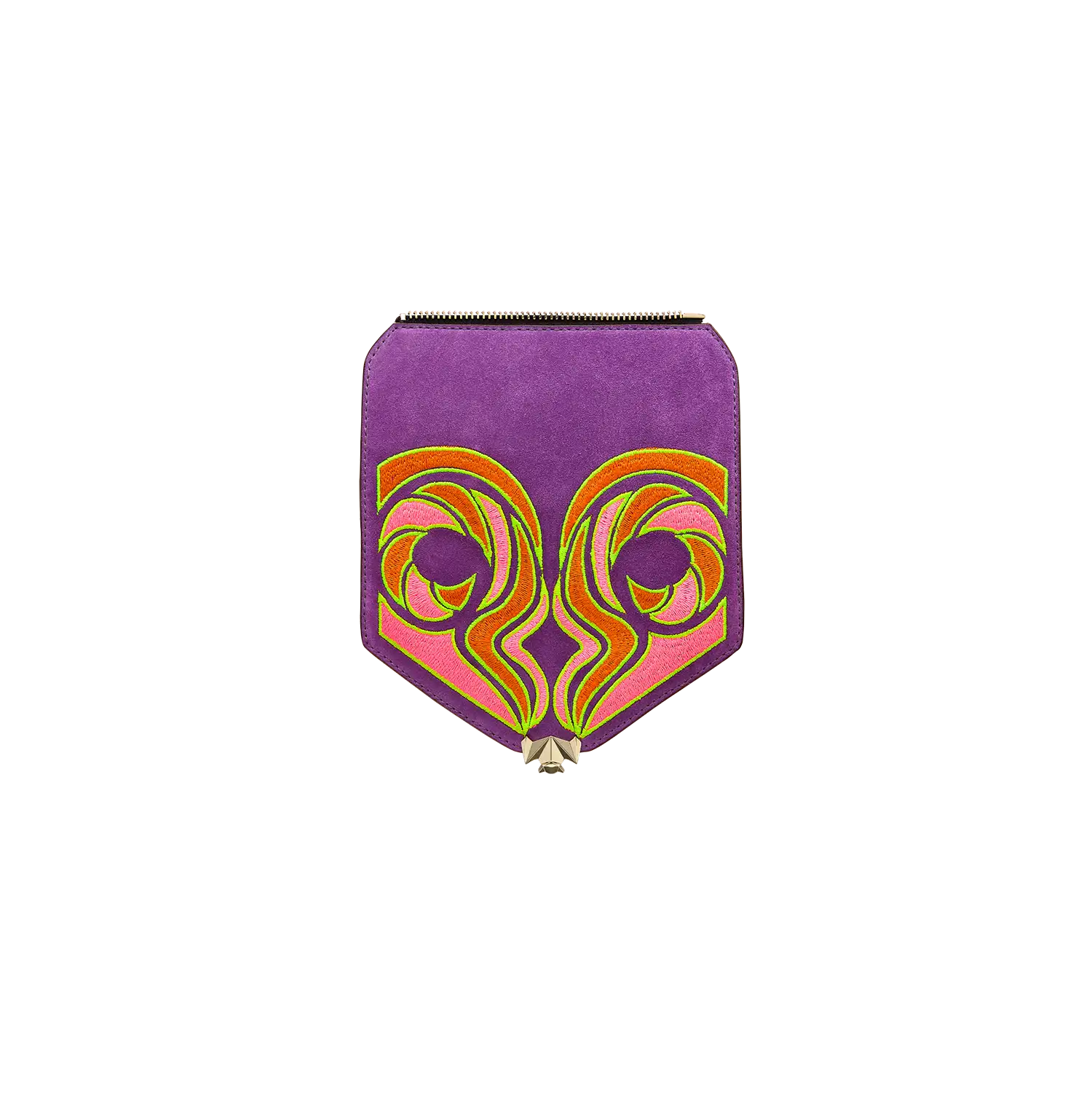 Wechselklappe - Mini Aries Spiral - lila