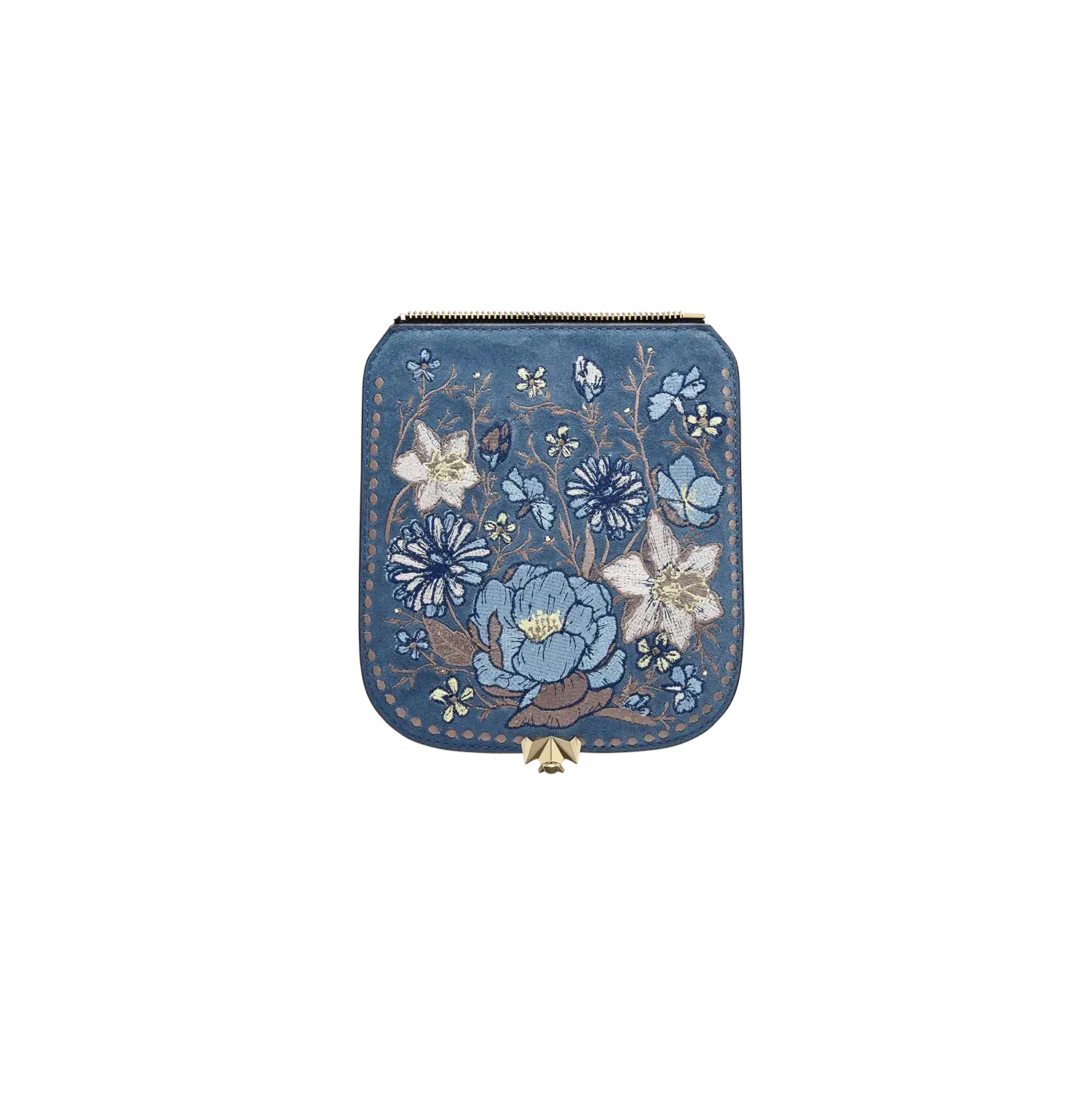 Wechselklappe - Mini Butter Bloom - blau