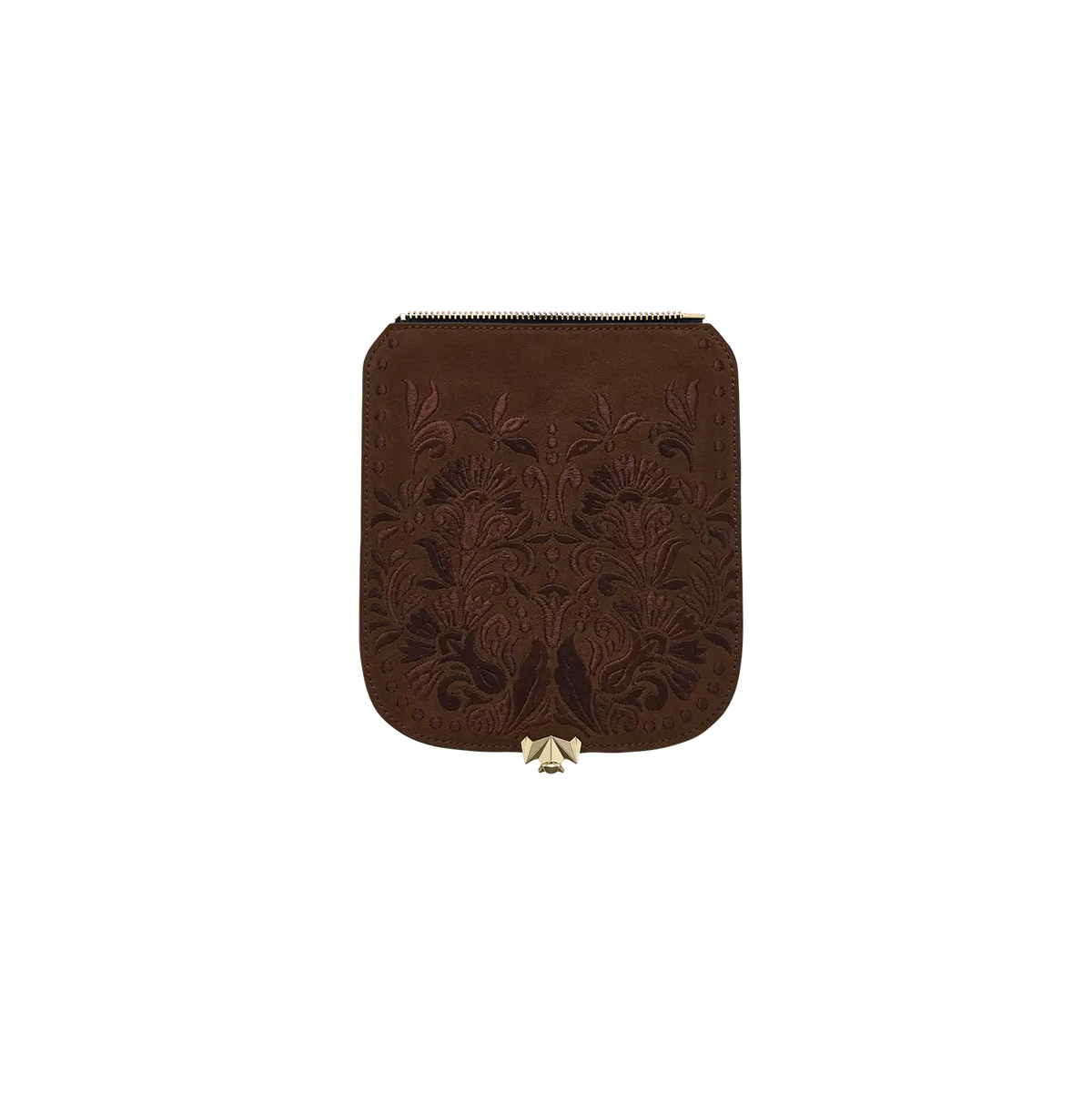 Wechselklappe - Mini Chocolate Petal - braun