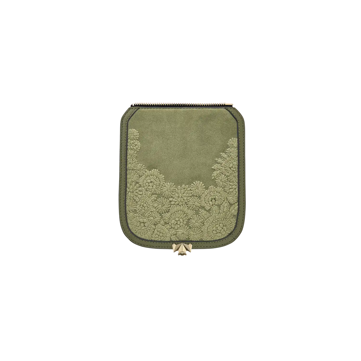 Wechselklappe -  Mini Cozy Bloom - olive