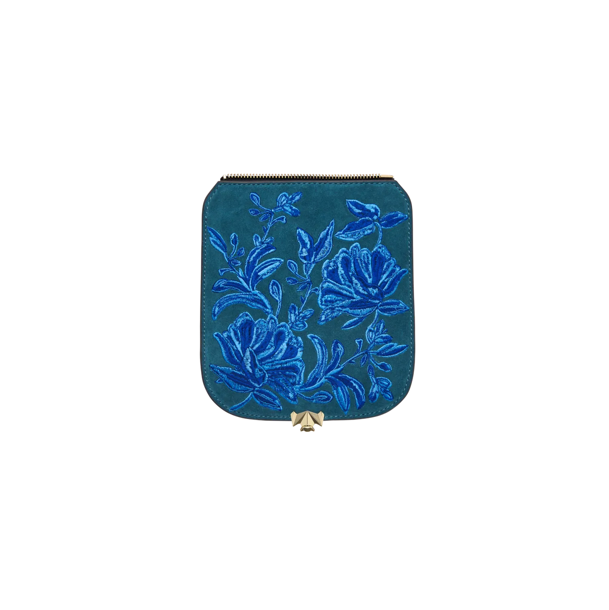 Wechselklappe - Mini Fleur D'Azoul - petrol-hellblau