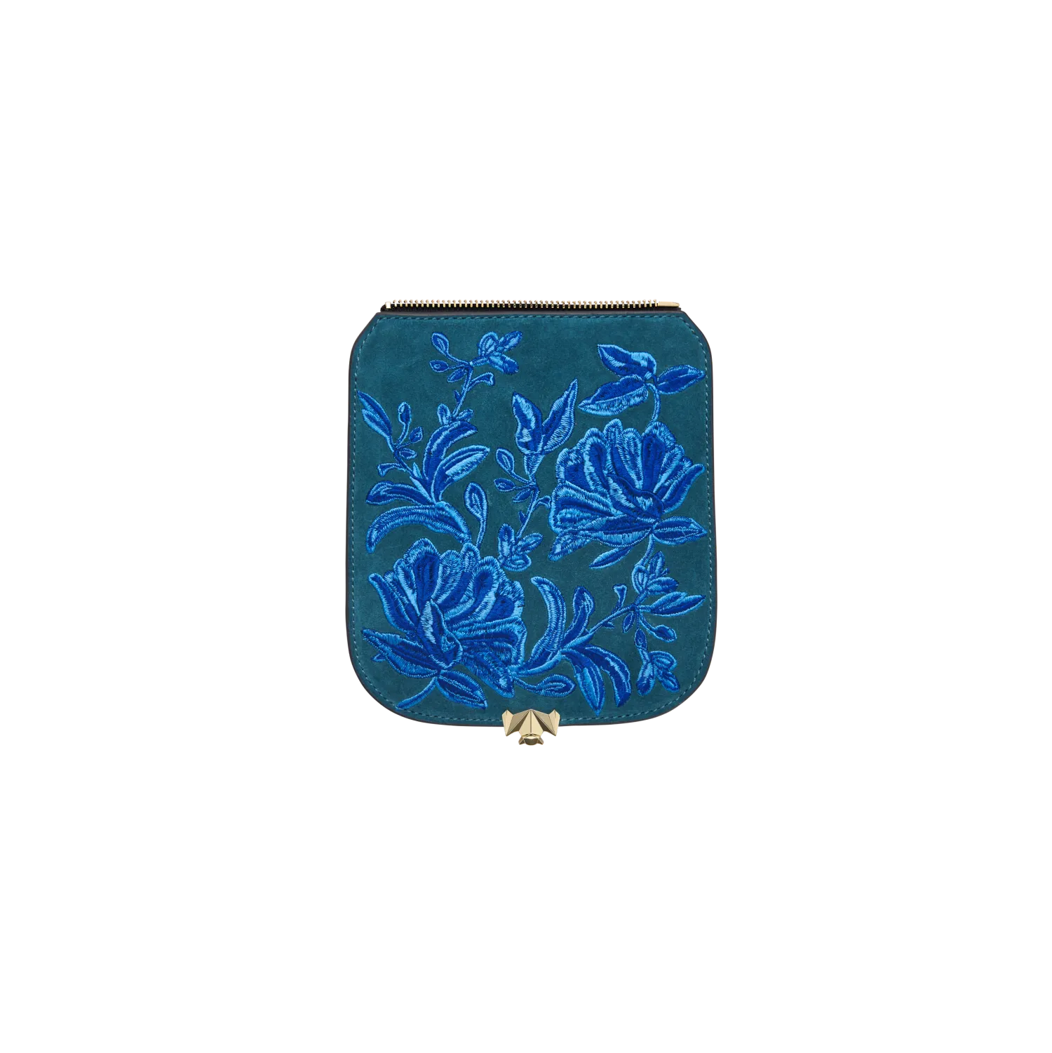 Wechselklappe - Mini Fleur D'Azoul - petrol-hellblau