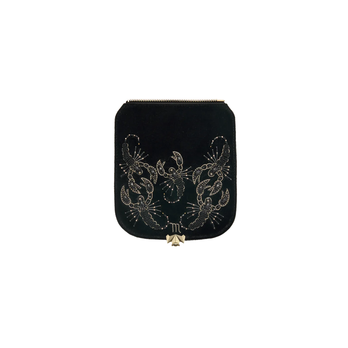 Wechselklappe - Mini Gilded Scorpion - schwarz