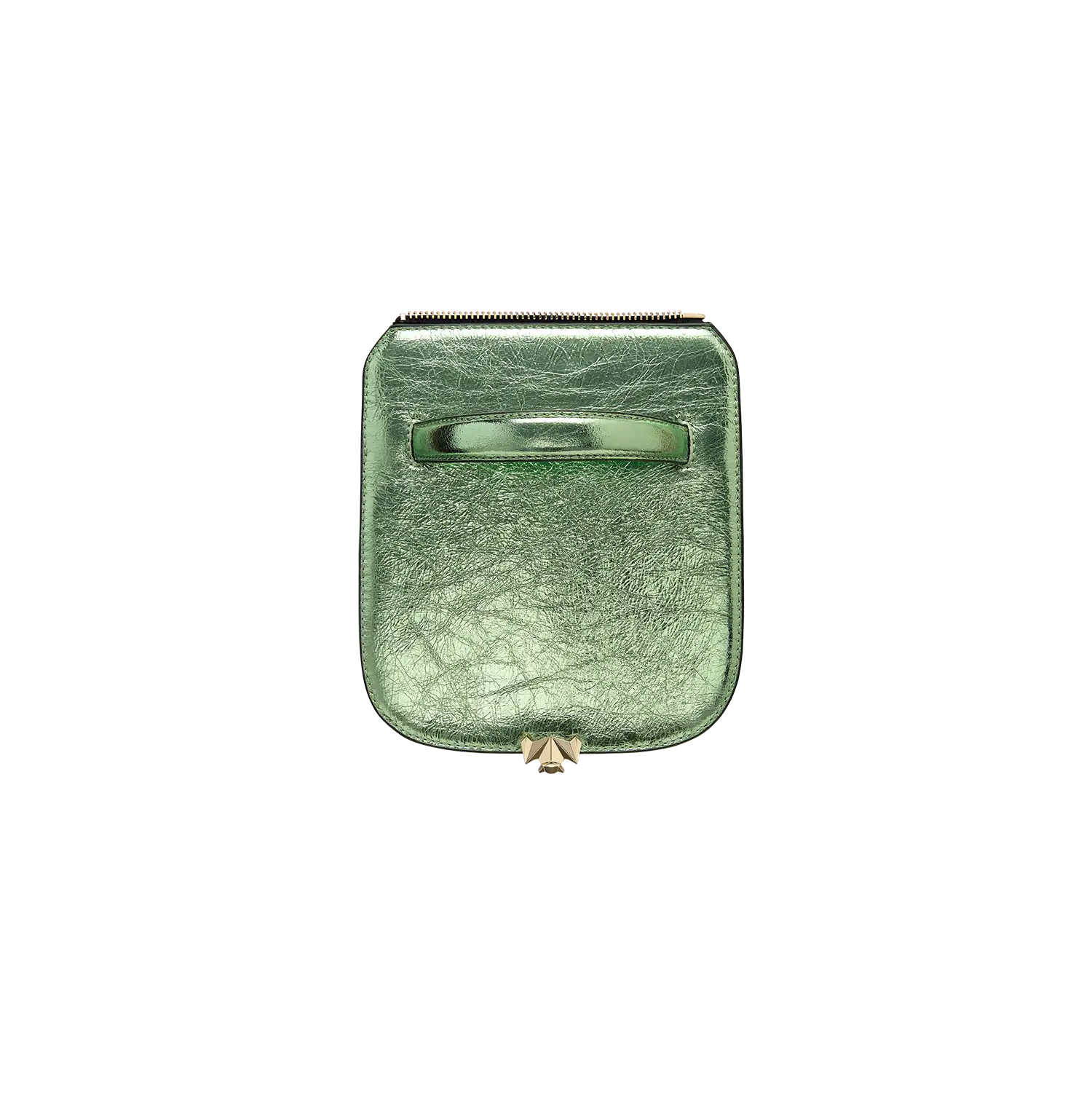 Wechselklappe - Mini Opal Breeze - grün-metallic