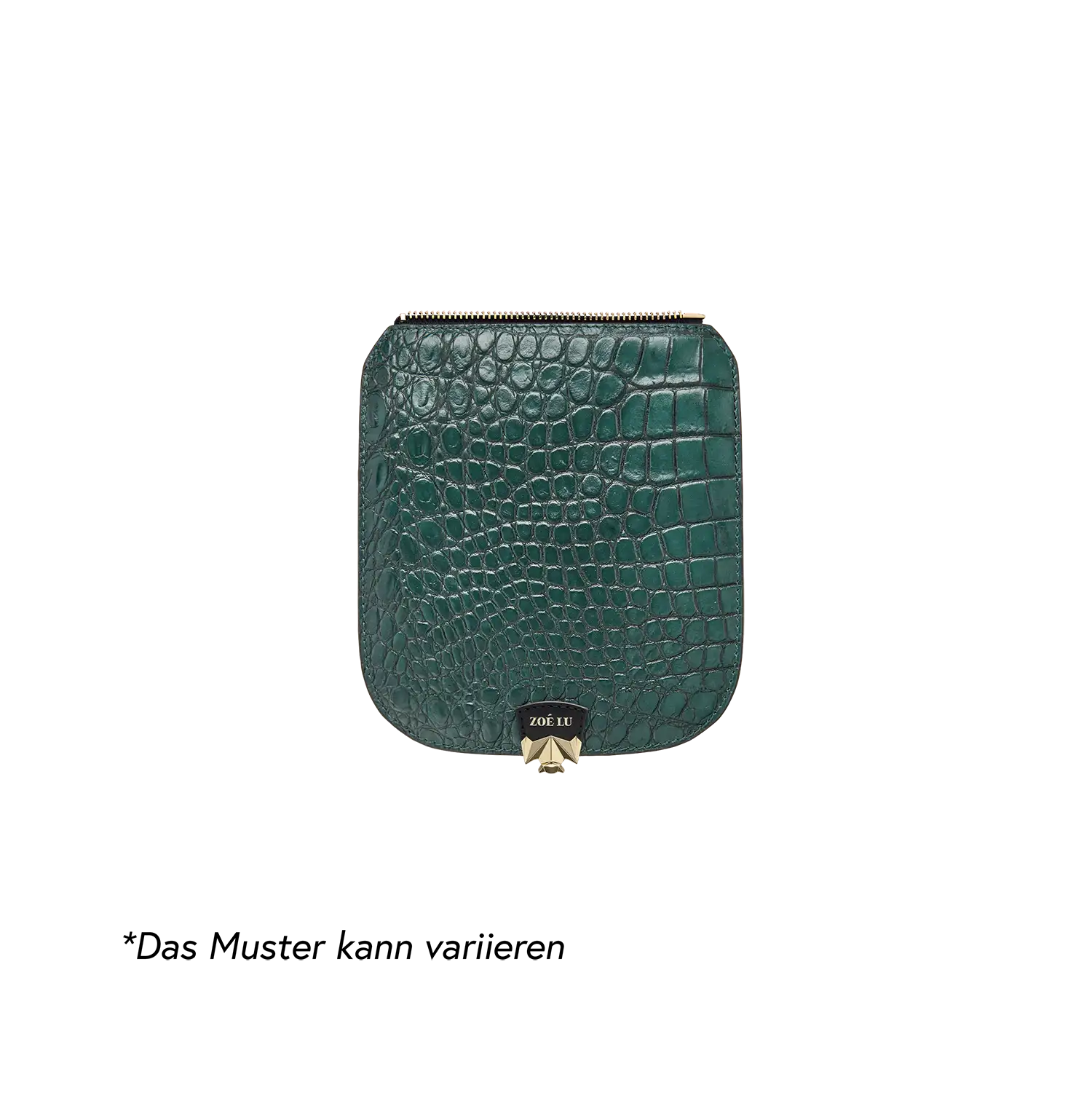 Wechselklappe - Mini Petrol Croc - petrol