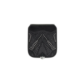 SC Wechselklappe - Mini Silver Sparkle - schwarz