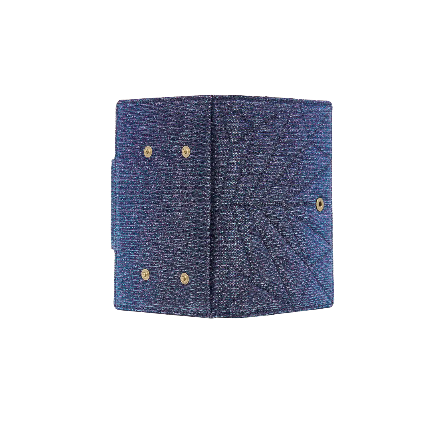 Passport Cover - Board me Baby - blau-glitzer