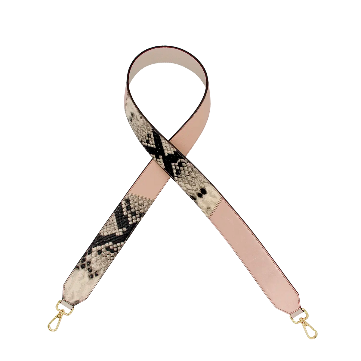 Schulterriemen - Happy Turn Over - creme-metallic