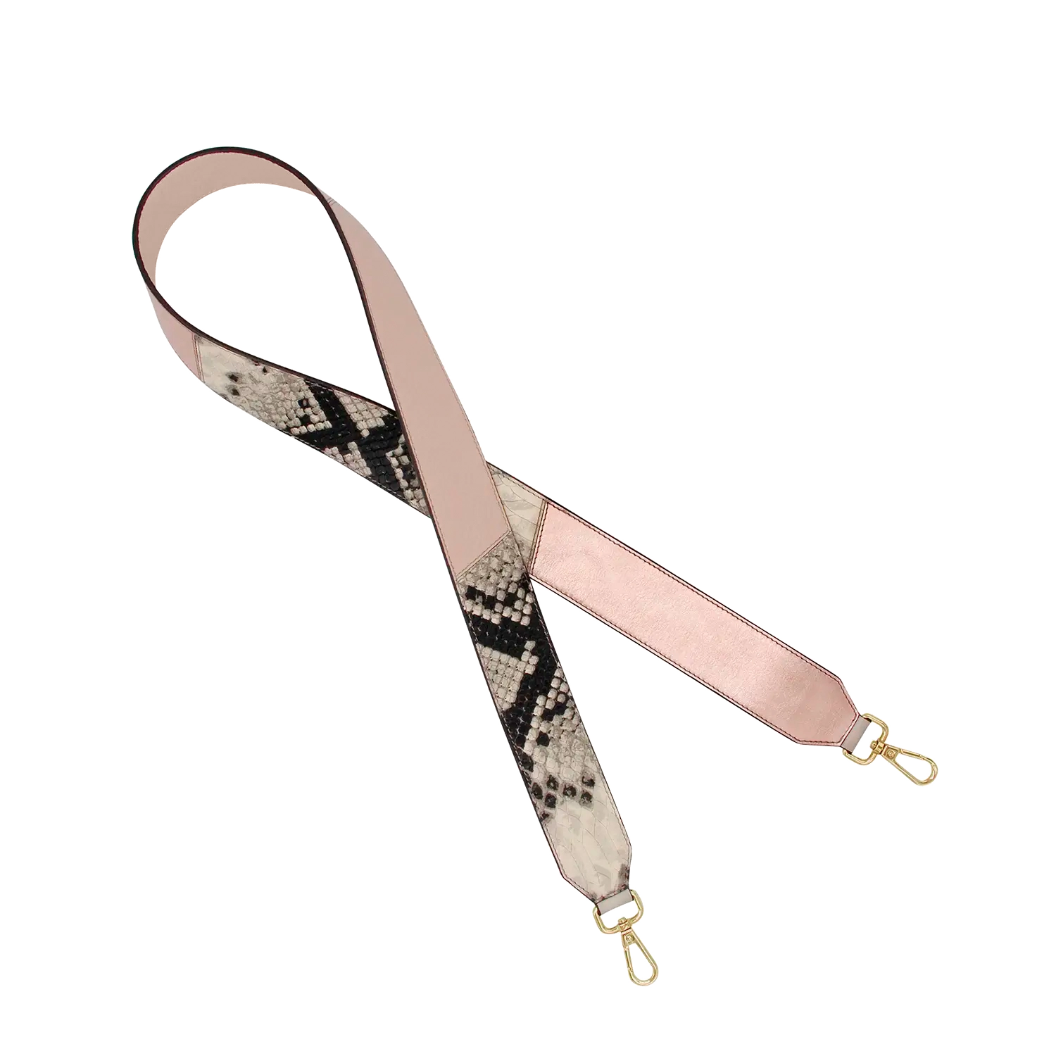 Schulterriemen - Happy Turn Over - nude-metallic