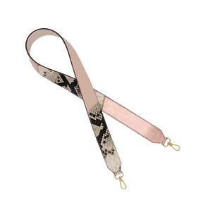 Schulterriemen - Happy Turn Over - creme-metallic