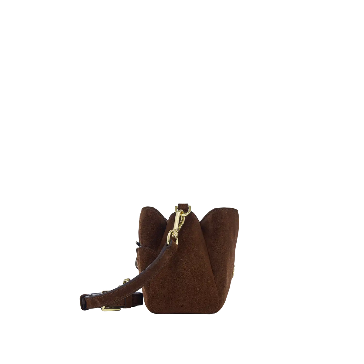 Taschenkoerper Mini Triple - braun velours