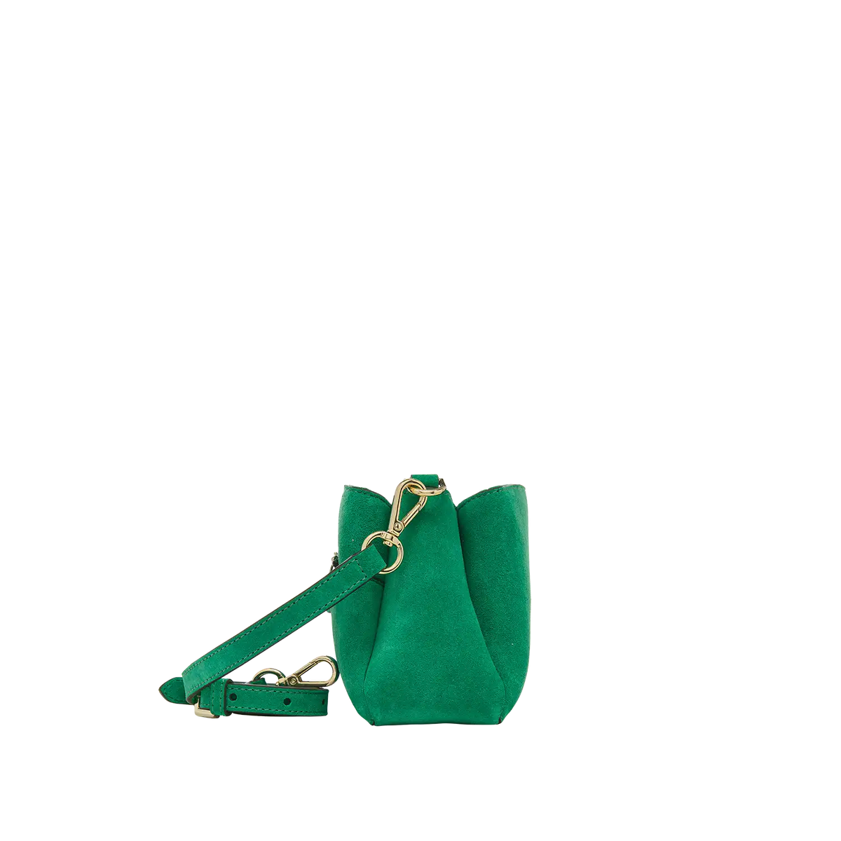 Taschenkoerper Mini Triple - grün velours