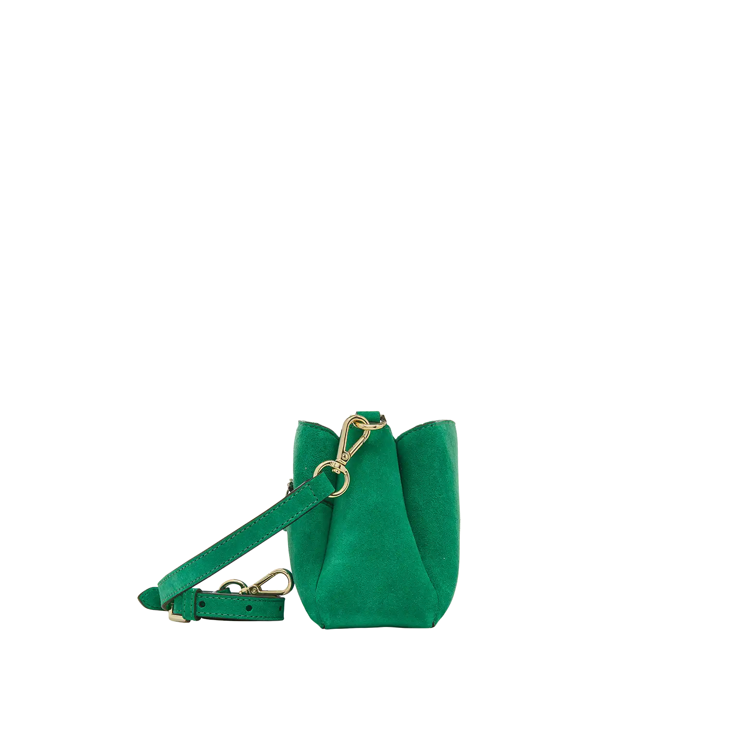 Taschenkoerper Mini Triple - grün velours