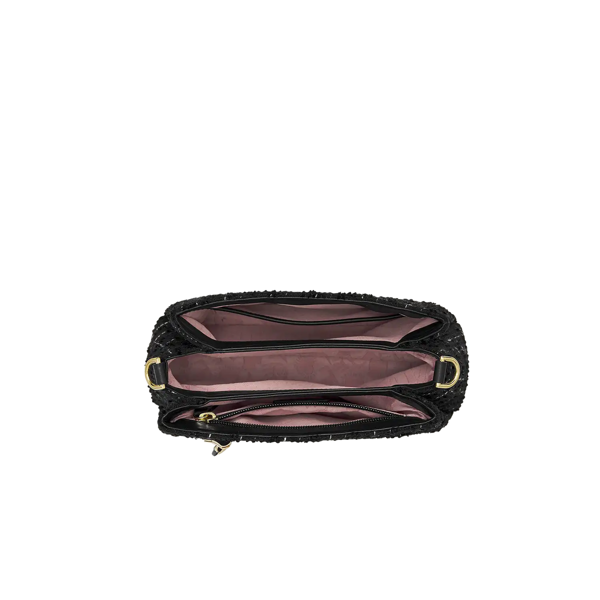 Taschenkoerper Mini Triple - Bouclé schwarz