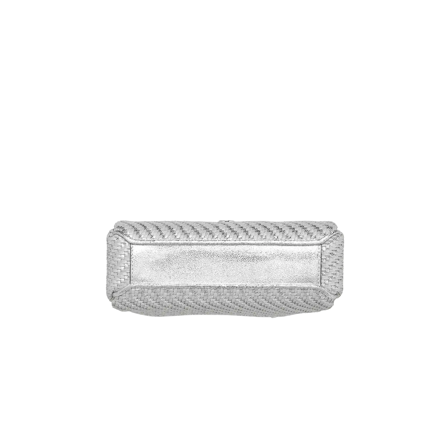 Taschenkoerper Mini Triple - silber-geflochten