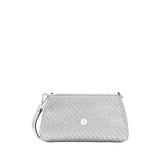 Taschenkoerper Mini Triple - silber-geflochten