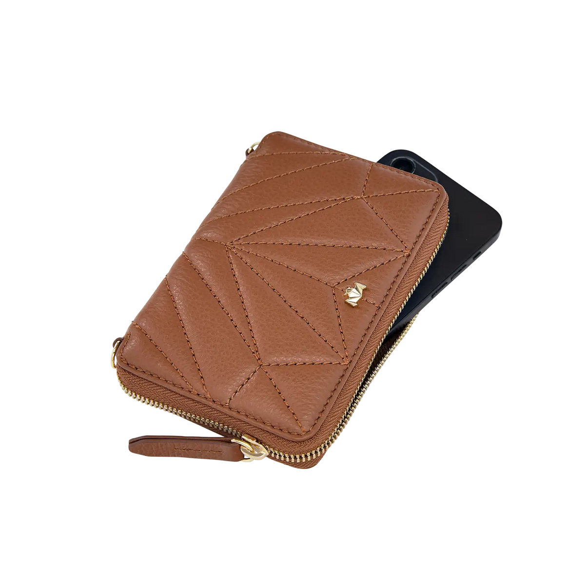 Geldbörse - One For The Money - cognac