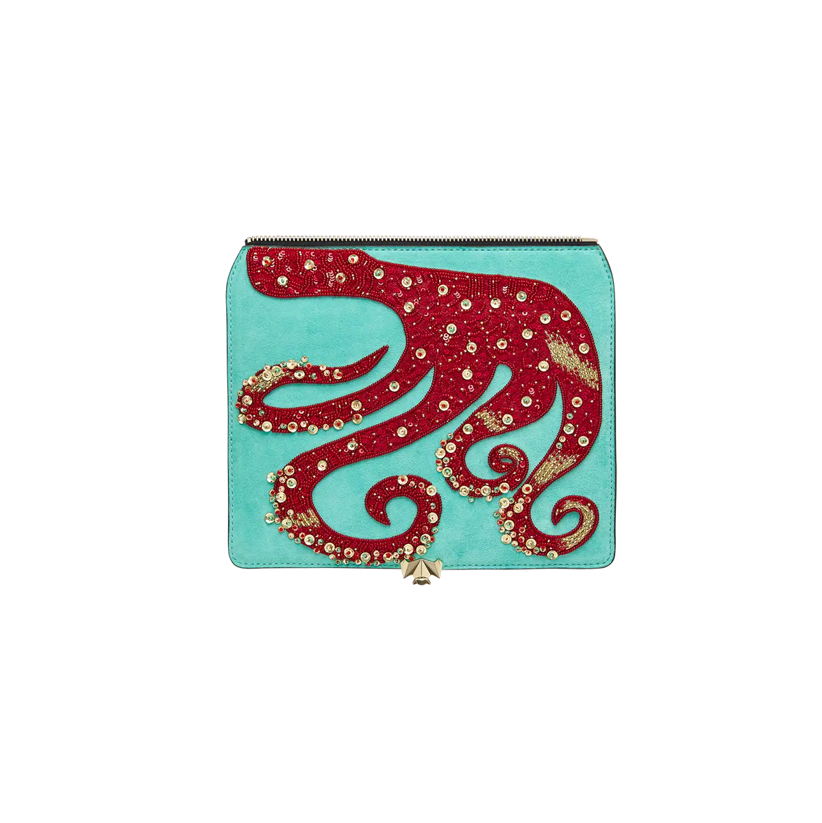 Wechselklappe - Octomissy - türkis-rot