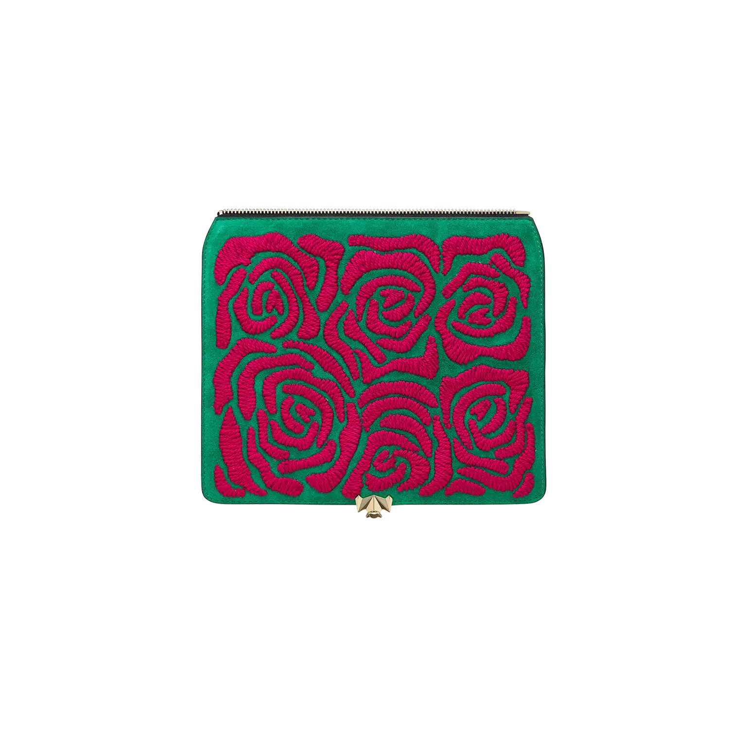 Wechselklappe - Pink Bouquett - grün-pink