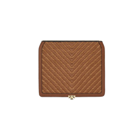 Wechselklappe - Sandy Weave - cognac