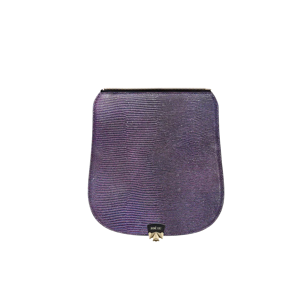 Wechselklappe - Electric Dream - lila-metallic