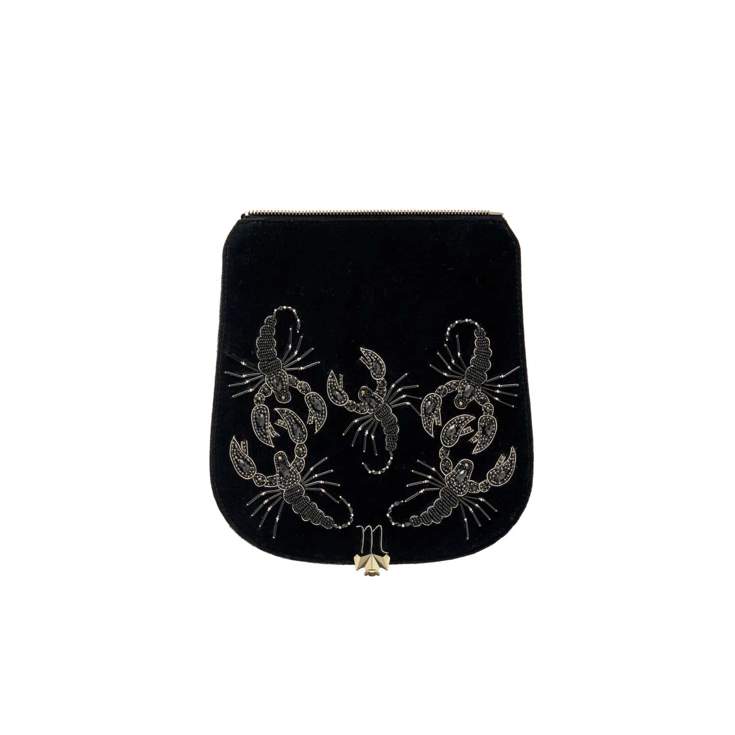 Wechselklappe - Gilded Scorpion - schwarz