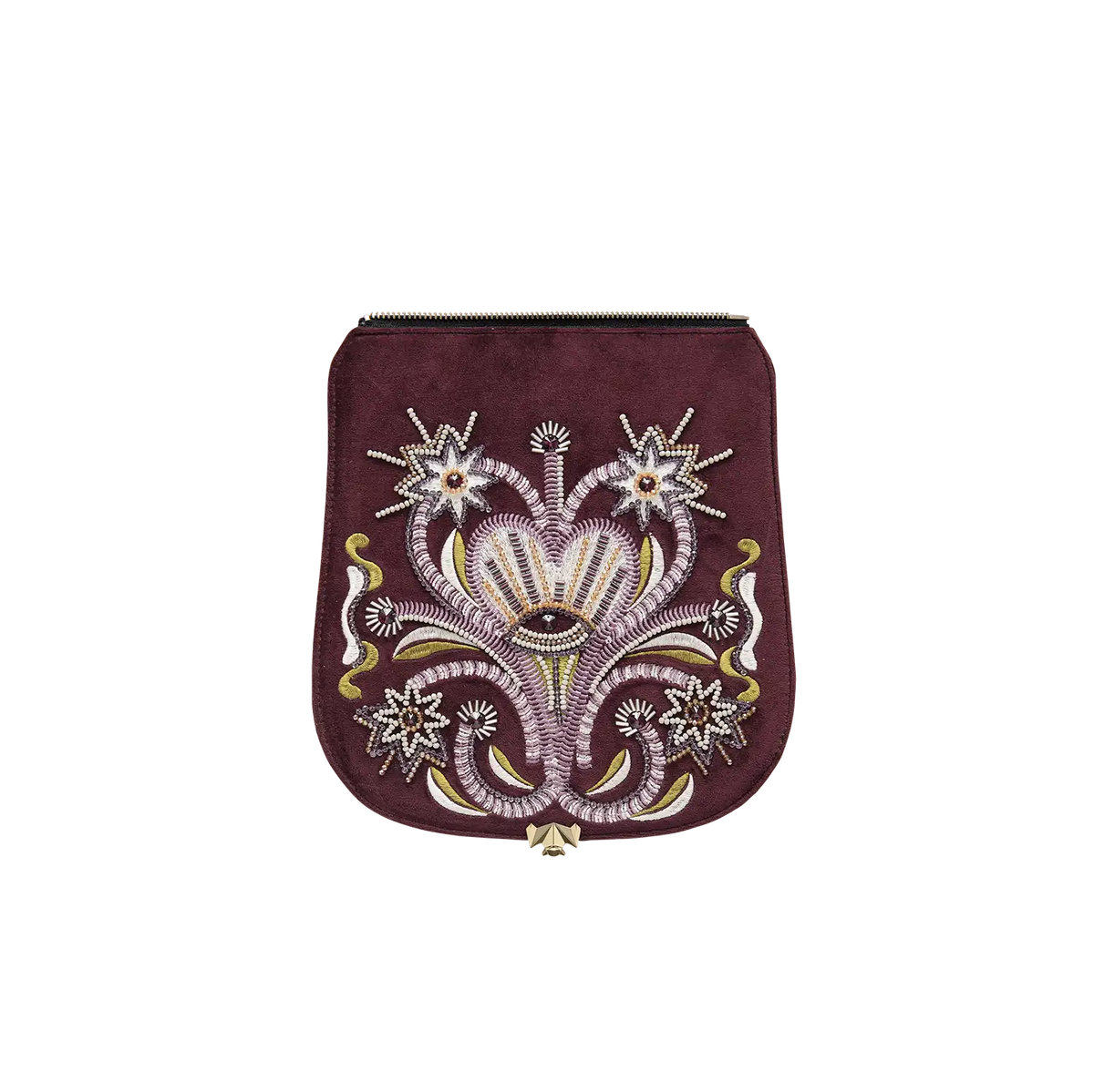 Wechselklappe - La Mystérieuse - weinrot