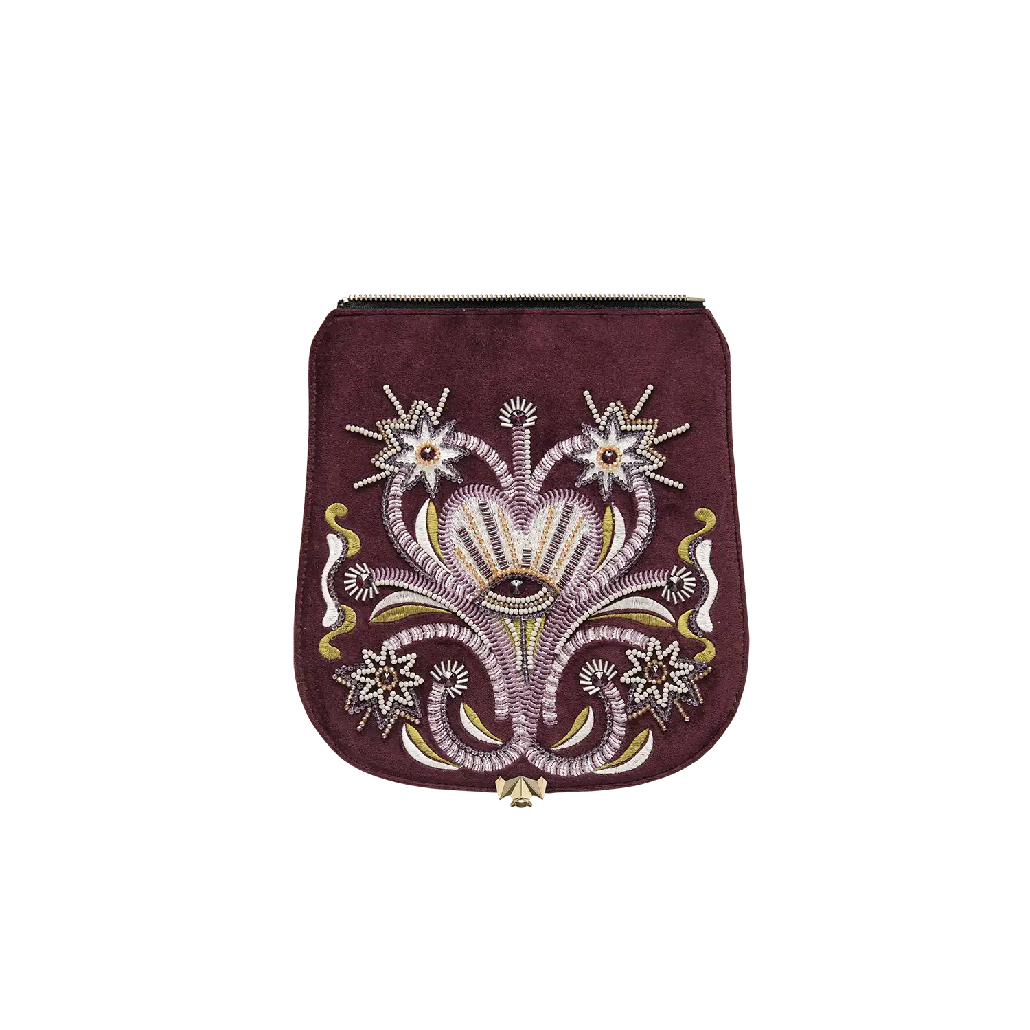 Wechselklappe - La Mystérieuse - weinrot