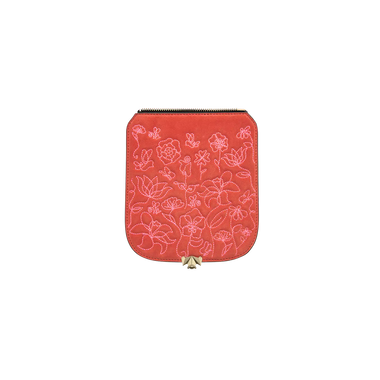 Wechselklappe - Mini Garden of Love - rot-pink