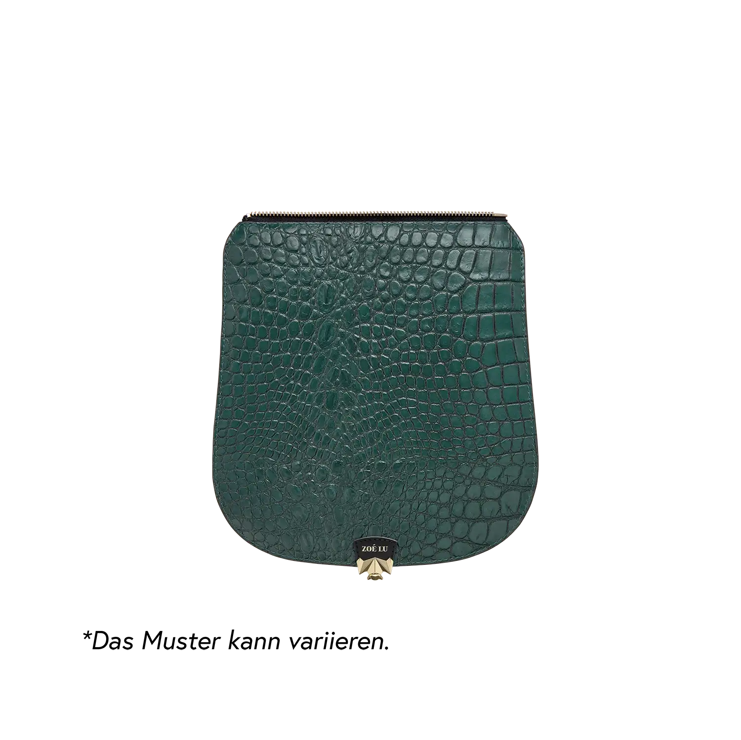 Wechselklappe - Petrol Croc - petrol