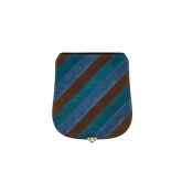 Wechselklappe - Stripe Muse - braun-blau