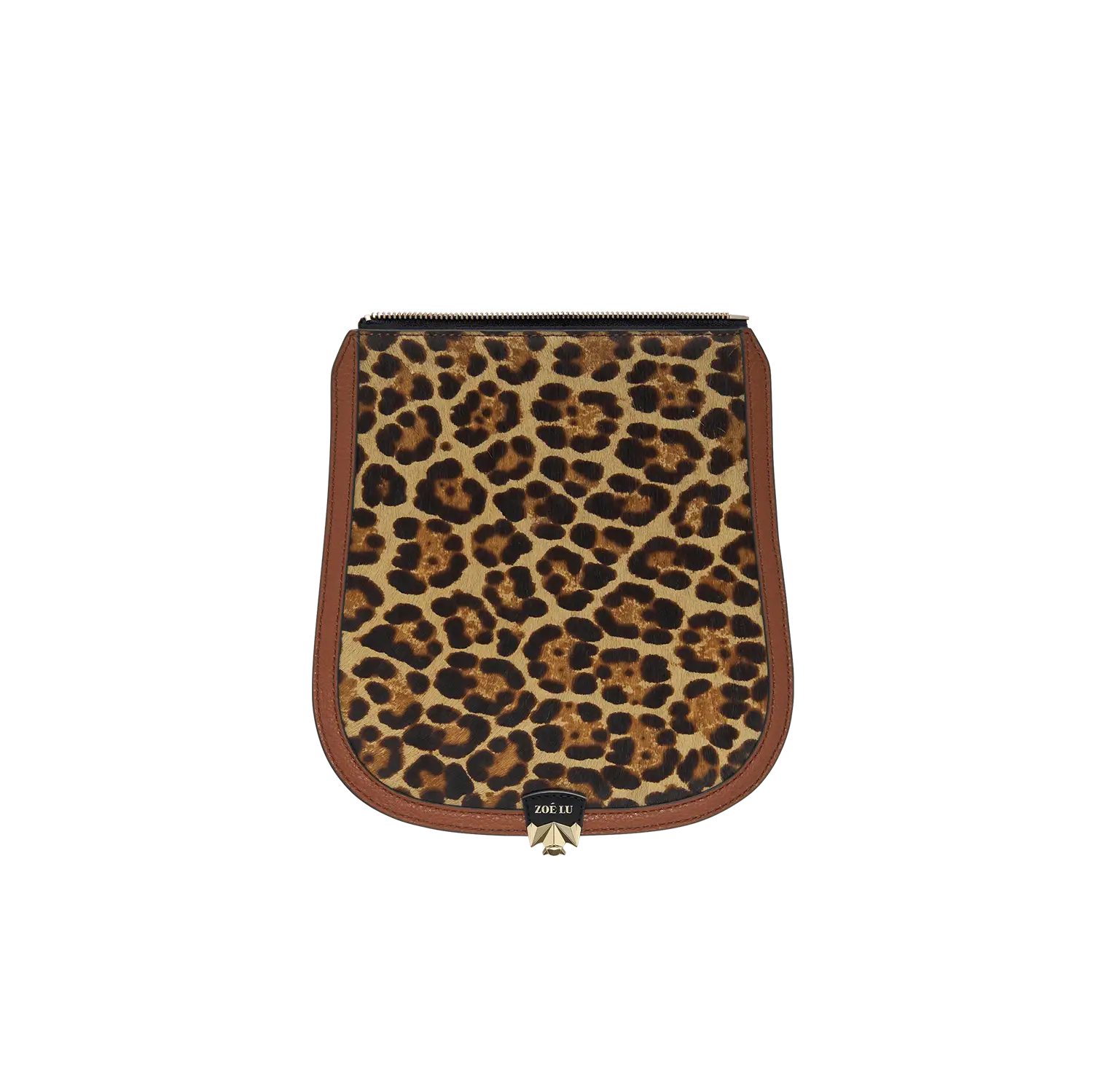 Wechselklappe - Tamed Leopard - cognac