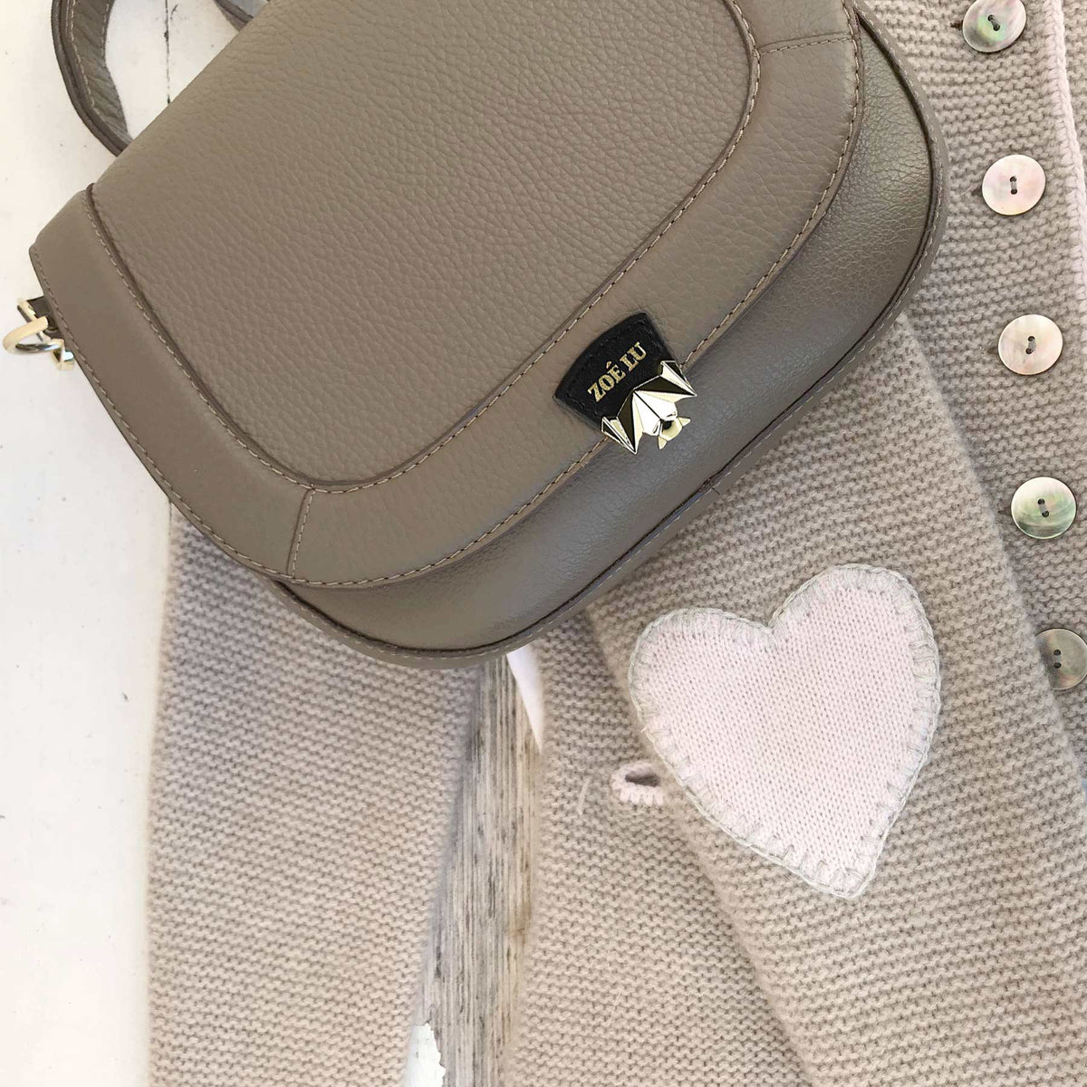 Wechselklappe - Monday Morning - taupe